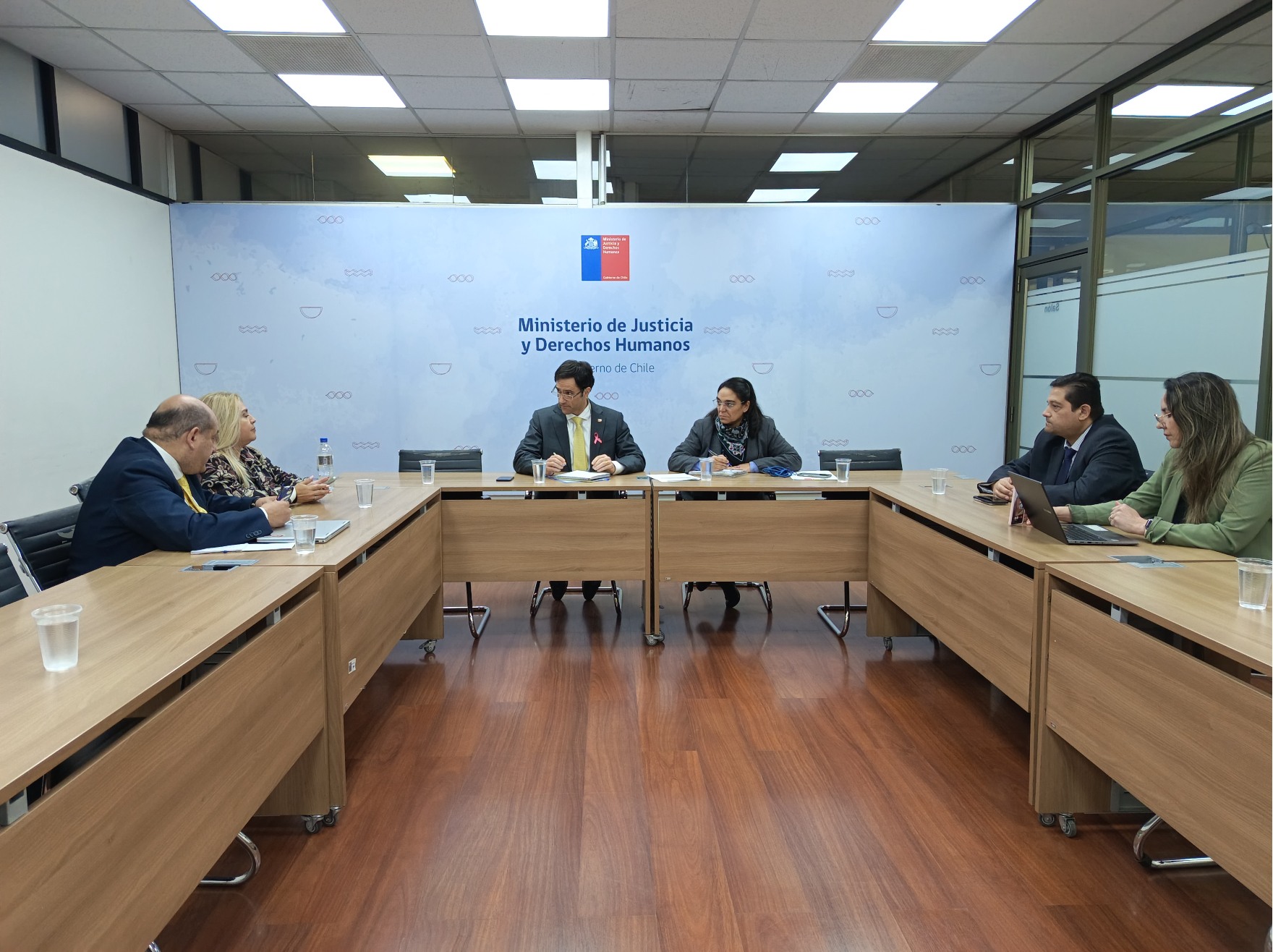 Reunión de AFUDEP con el Subsecretario de Justicia, foto 2